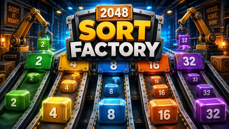 2048 Sort Factory Cover